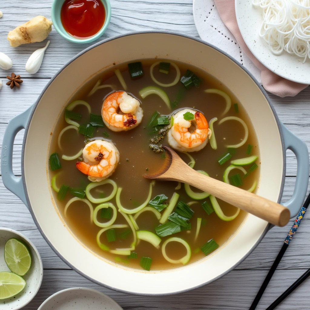 Shrimp broth