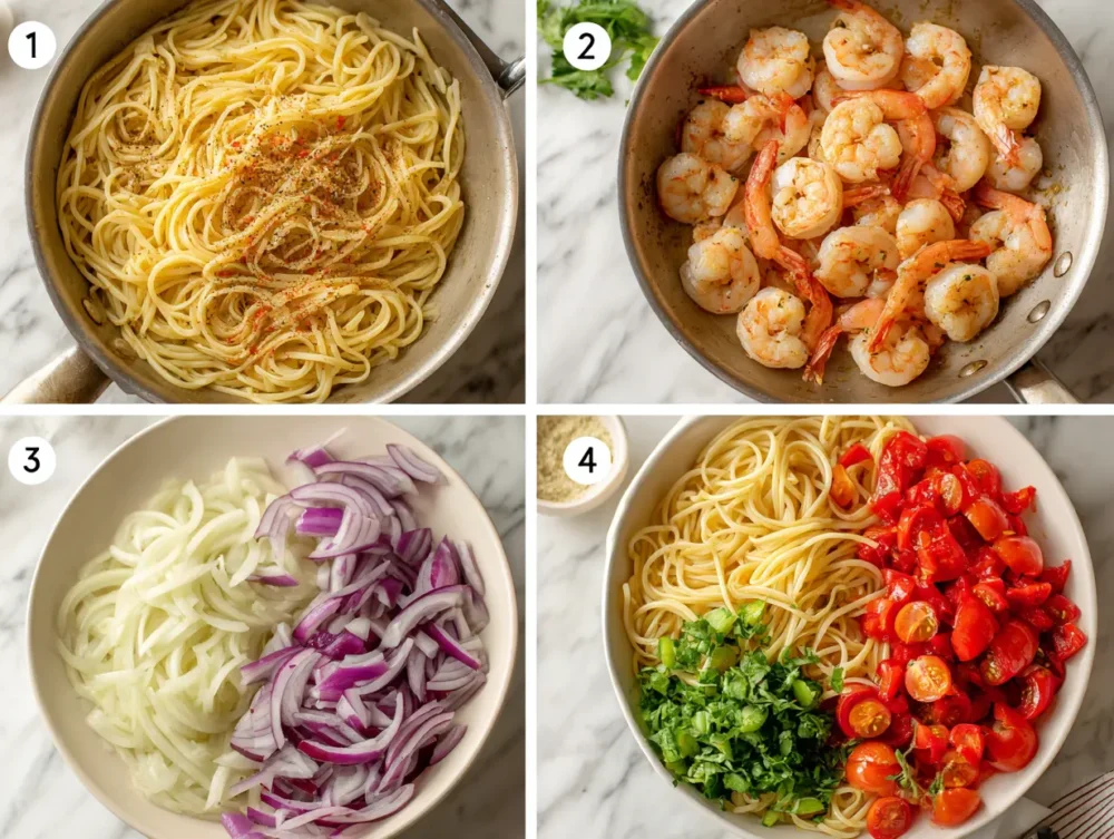 Cajun Shrimp Pasta no cream