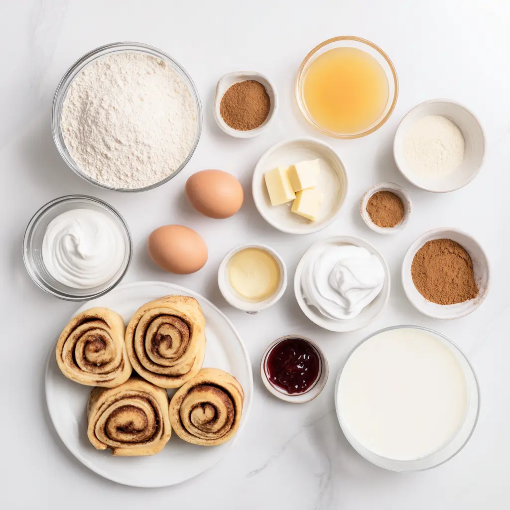  Cinnamon Roll French Toast ingredients 