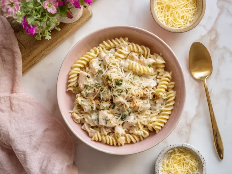 Creamy Fusilli Pasta