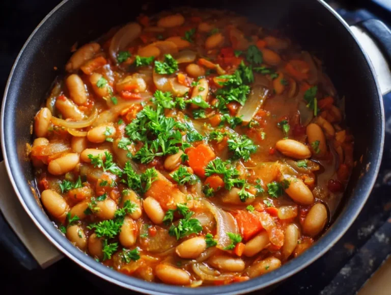 Healthy Vegetarian Baked Beans recipe