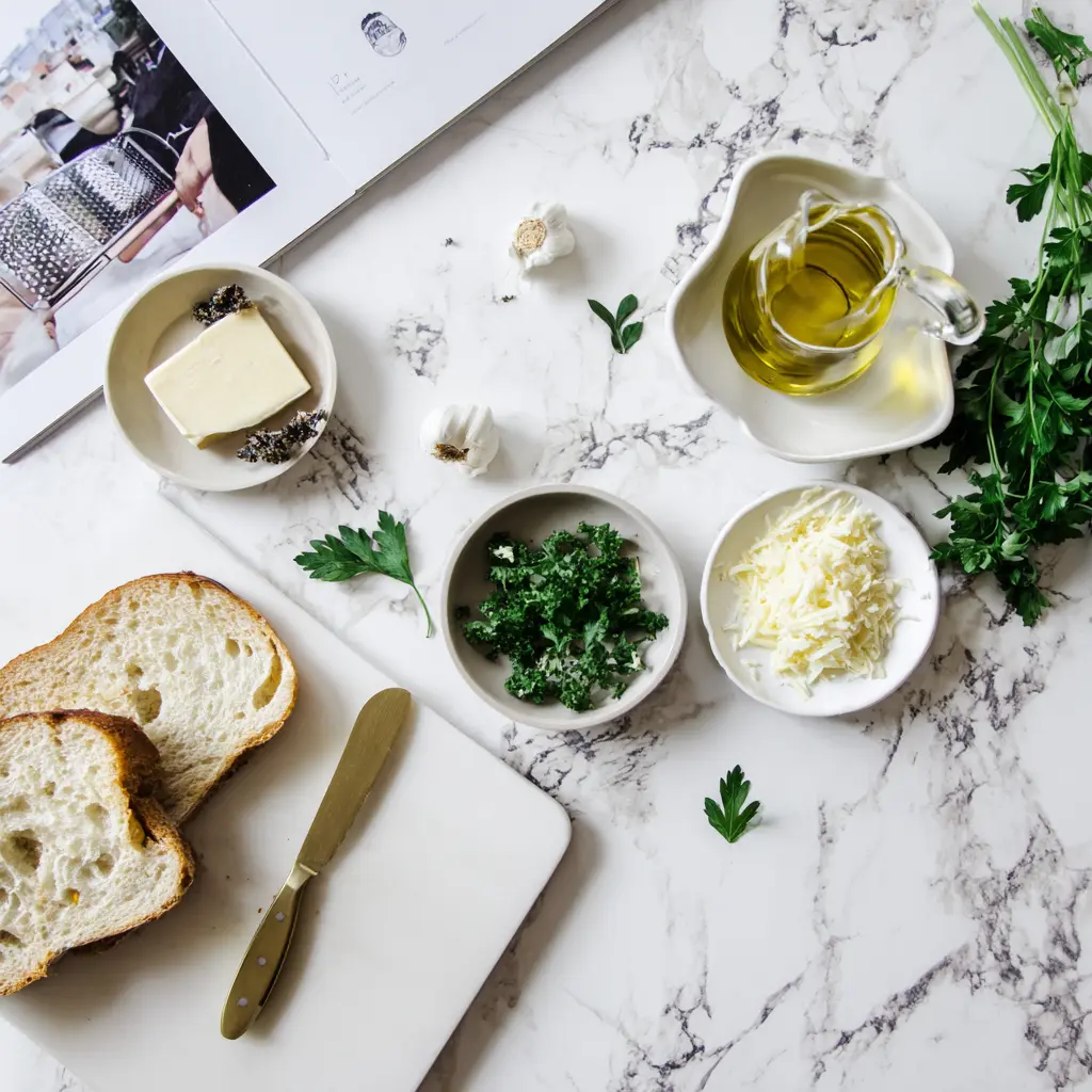 ingredients of  air fryer toast