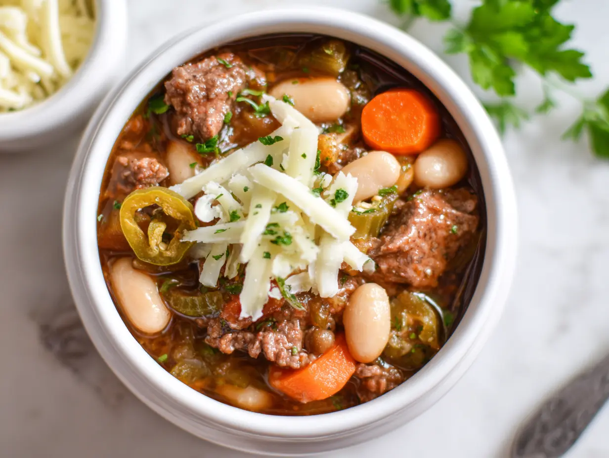 ready to eat  Slow Cooker Beef and Beans Chili