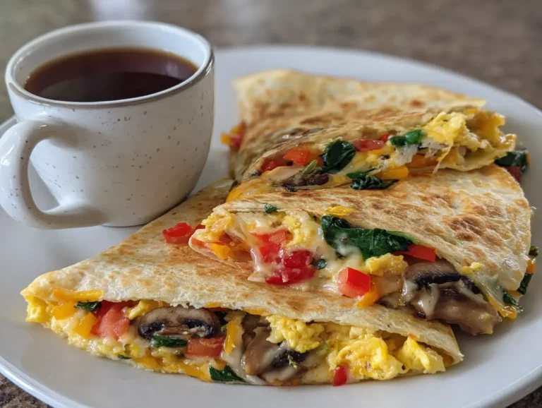 Veggie Breakfast Quesadilla