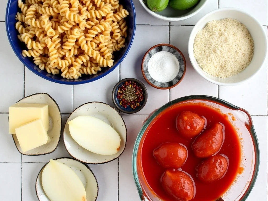 Fusilli Pasta with classic Tomato Sauce 