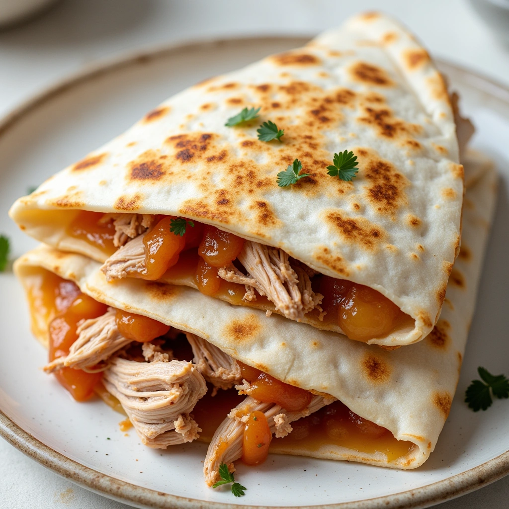 Buffalo chicken quesadilla 