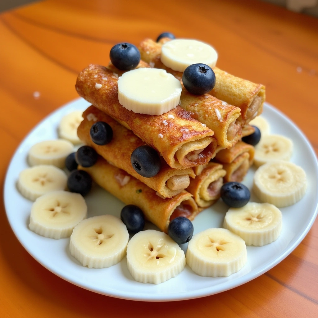 Close-up of Cinnamon Roll French Toast 