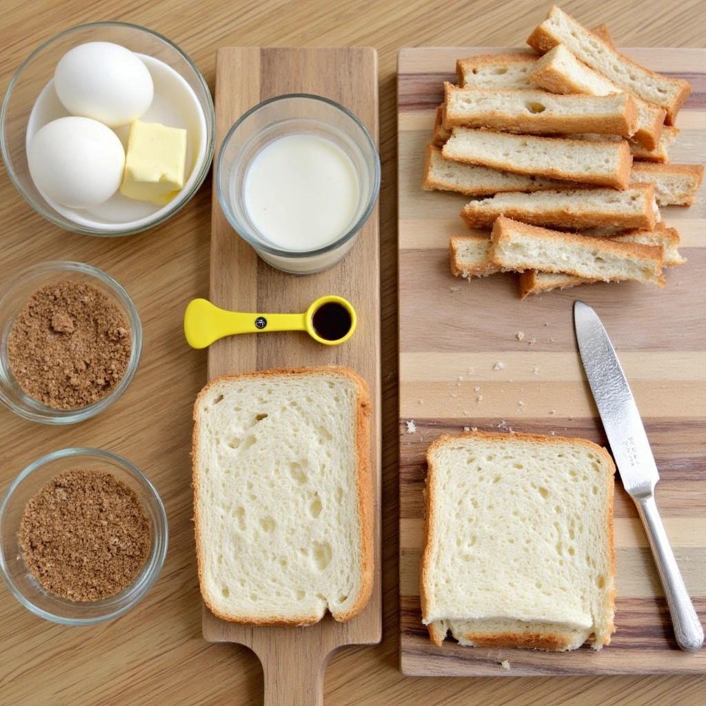  Cinnamon Roll French Toast ingredients 