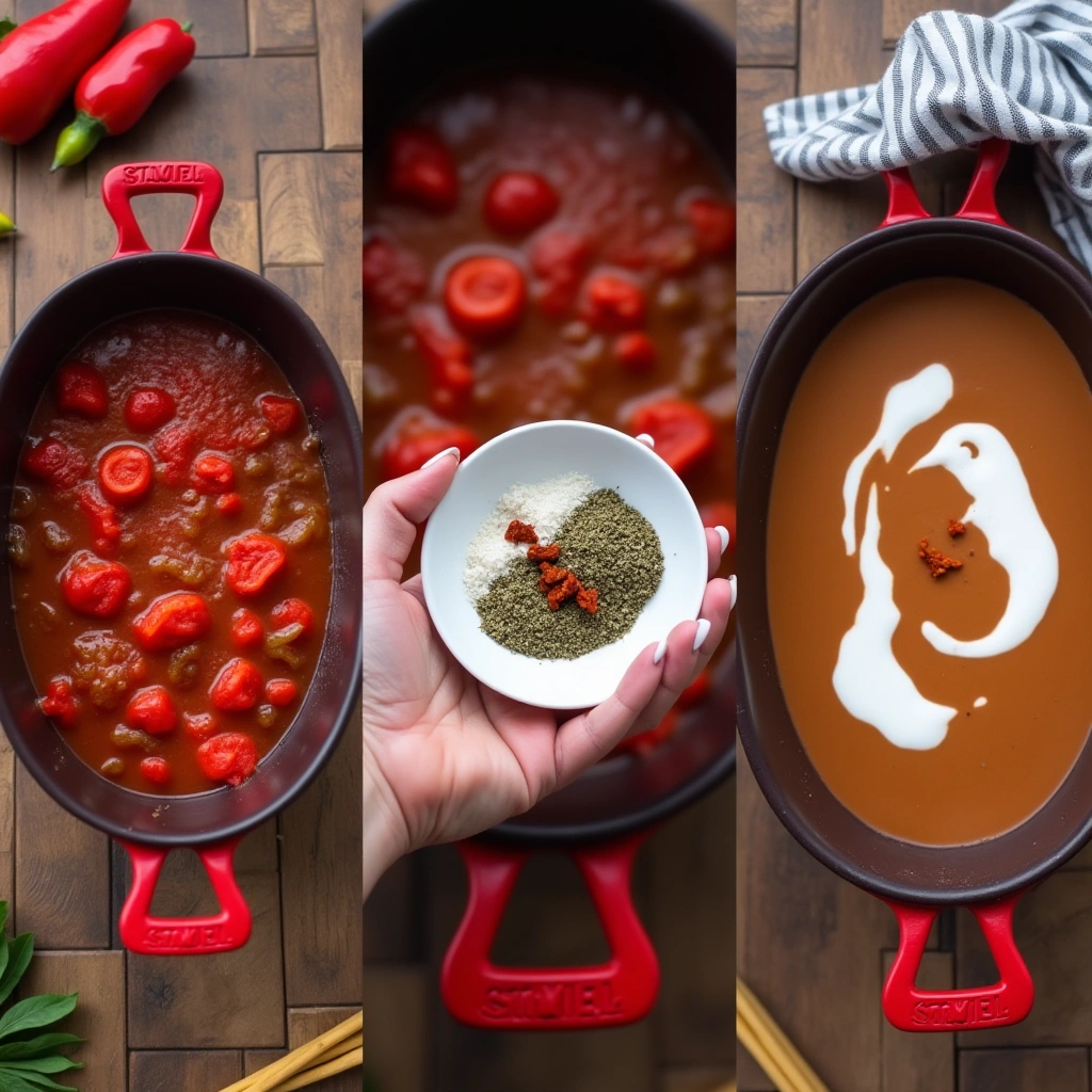 Delicious Fusilli pasta served with Indian-style spices