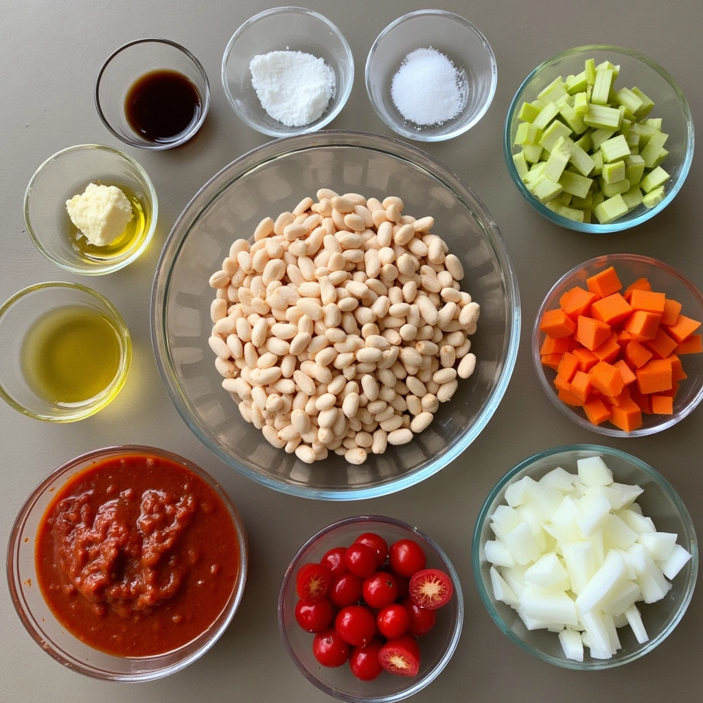 ingredients for canned baked beans