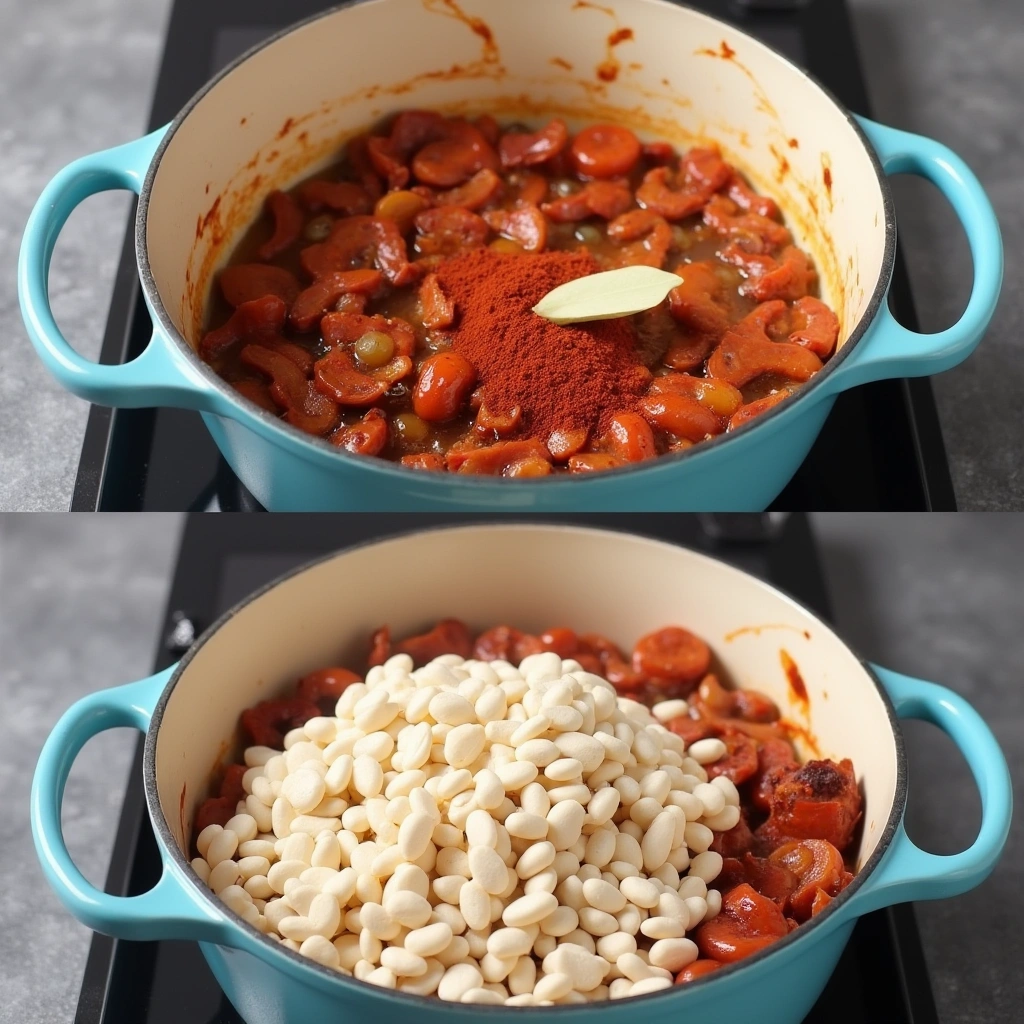 Kielbasa Baked Beans 