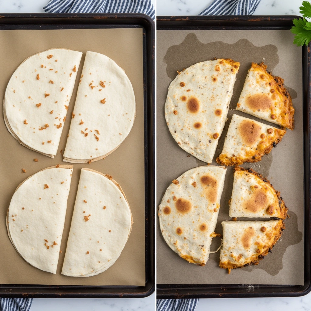 Oven-Baked Pizza Quesadilla