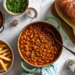 A bowl of BBQ Baked Beans