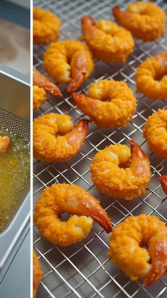 Fried  shrimp baskets 