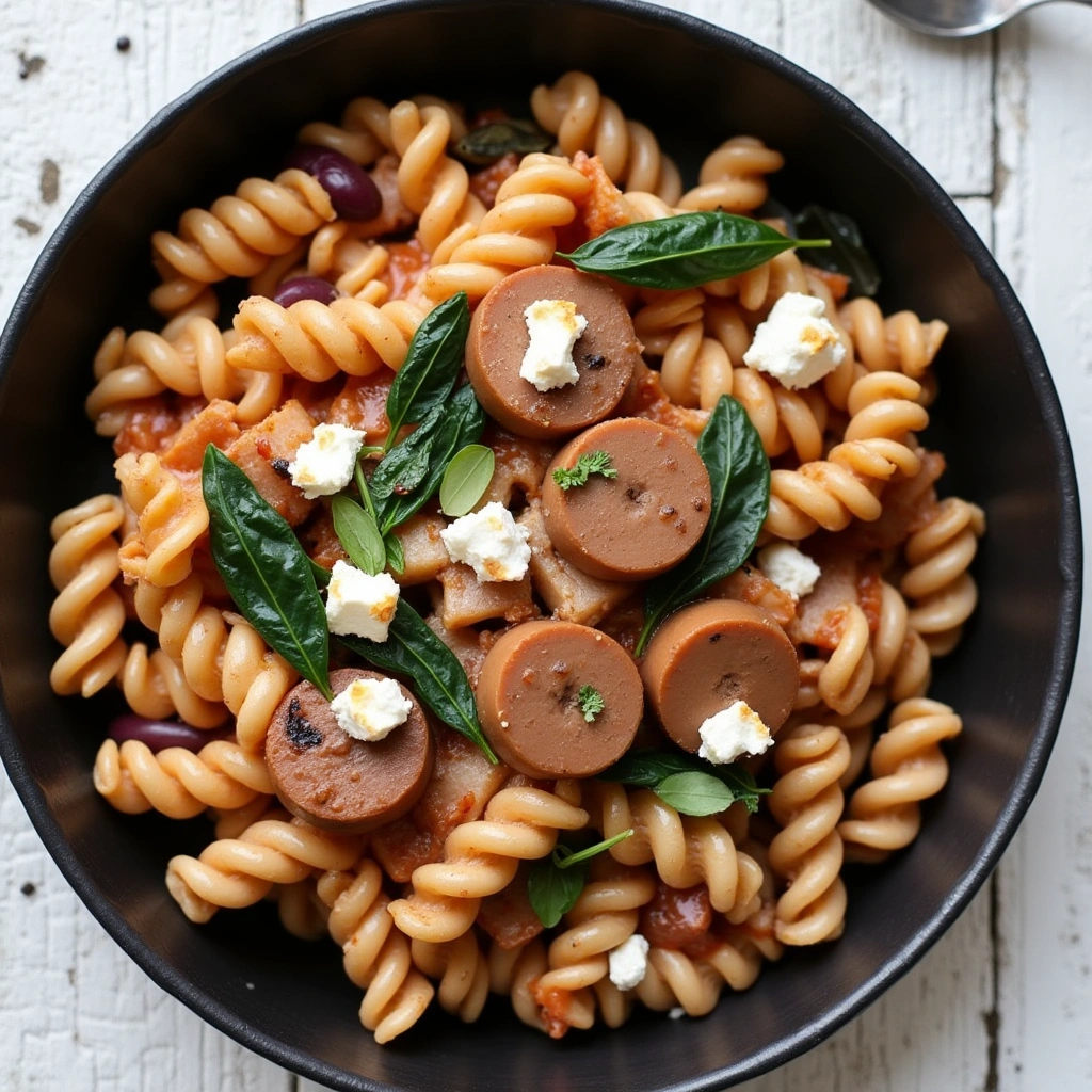 Sausage for Fusilli Pasta: