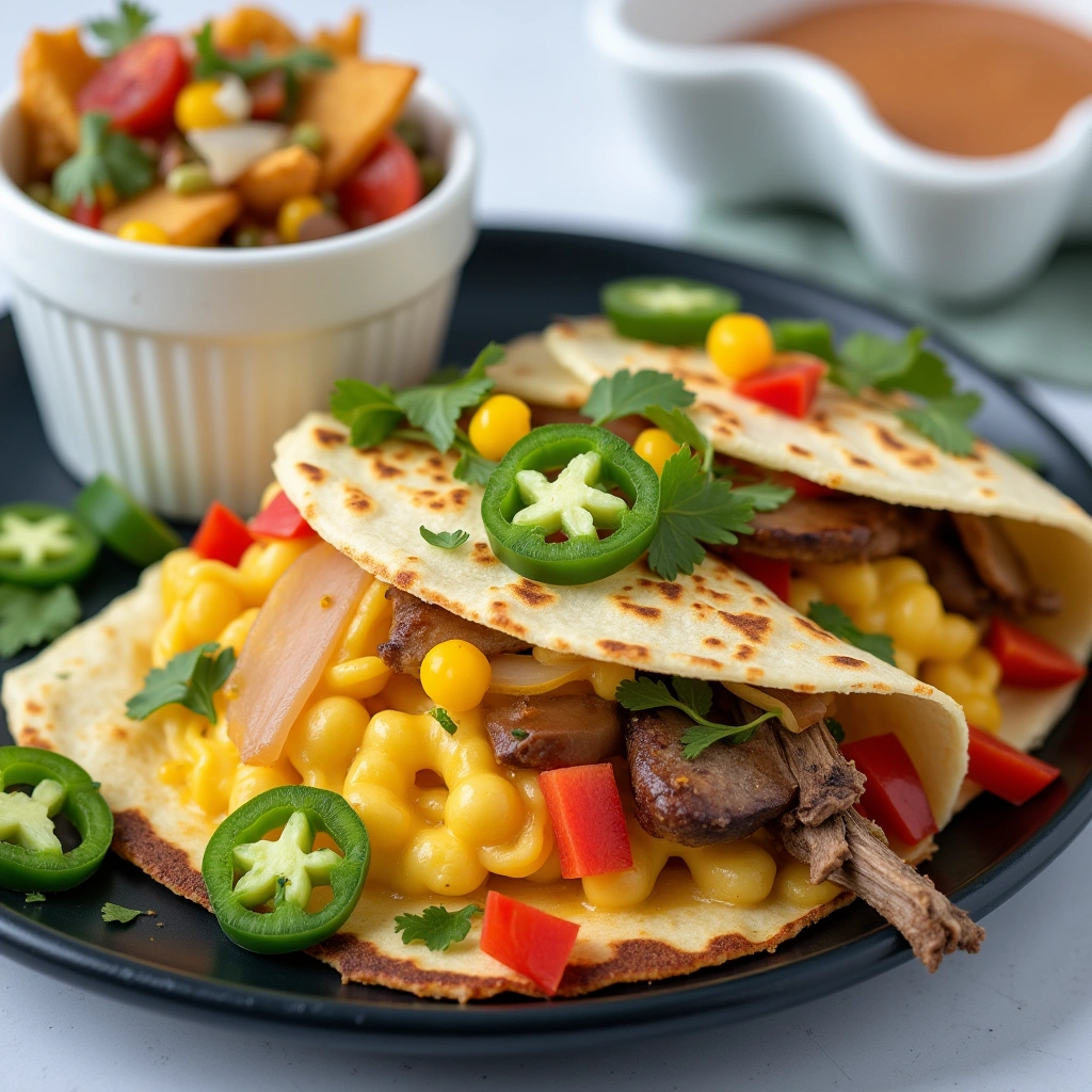 Healthy Veggie Breakfast Quesadilla