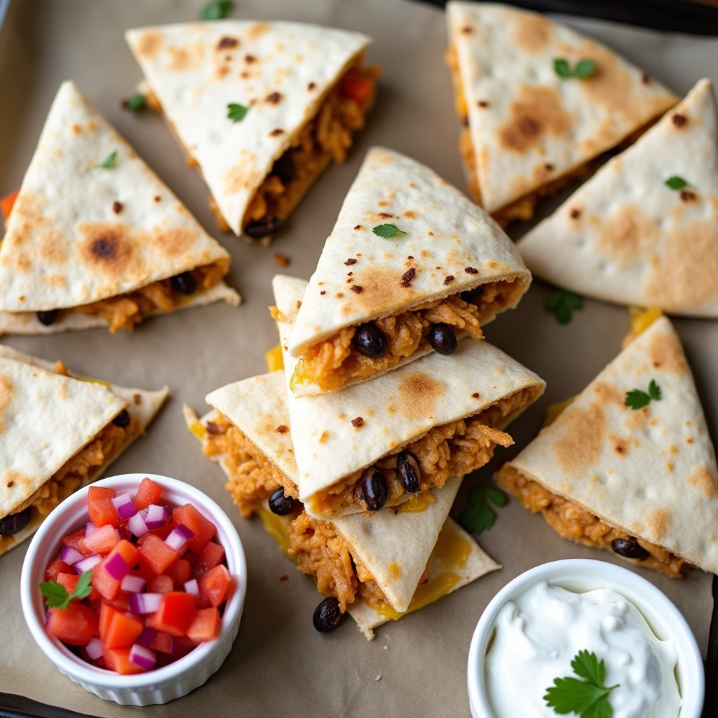 Deliciously Crispy Pizza Quesadillas