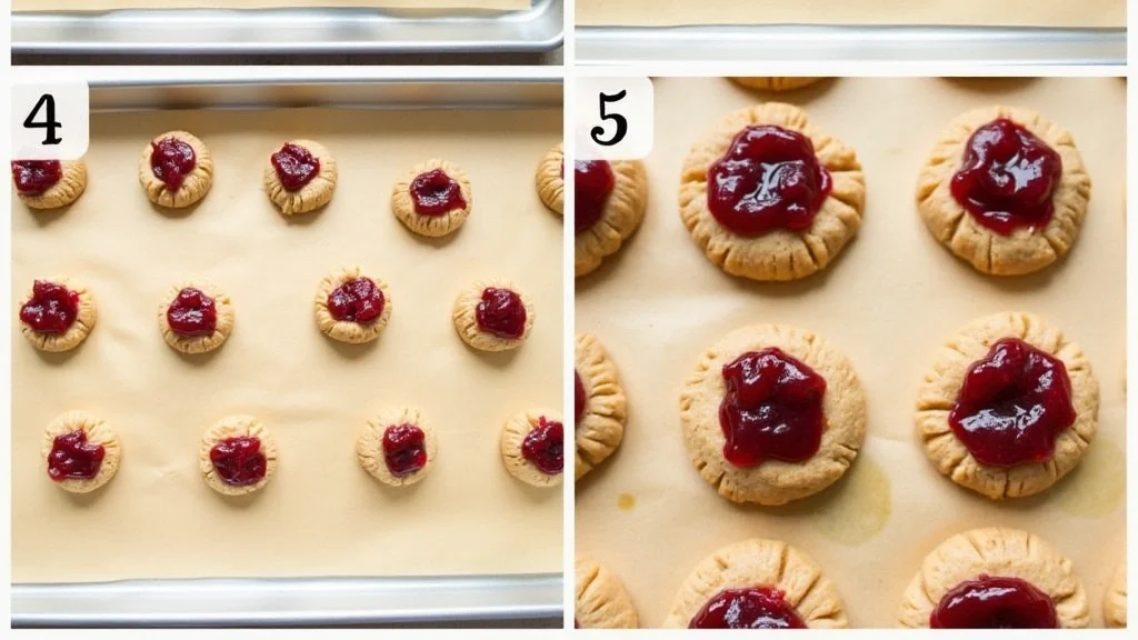 Peanut Butter and Jelly Cookies