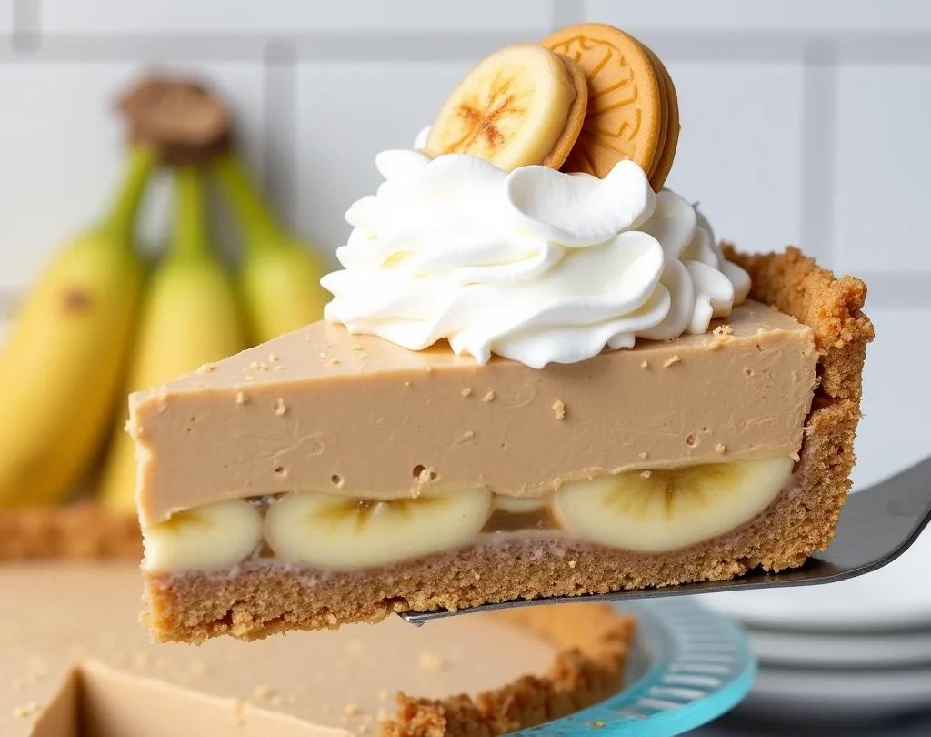 Peanut Butter Banana Pie