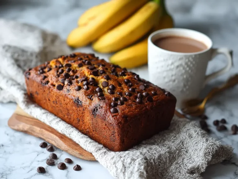 Banana Bread with Chocolate Chips