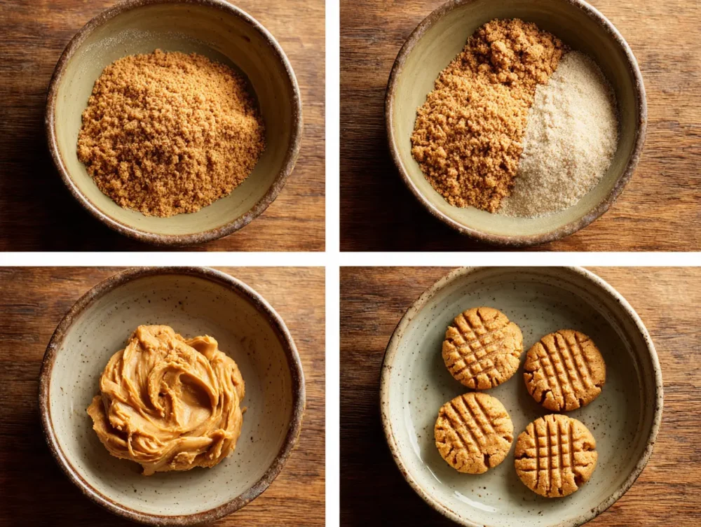 preparing Gluten-Free Peanut Butter Cookies