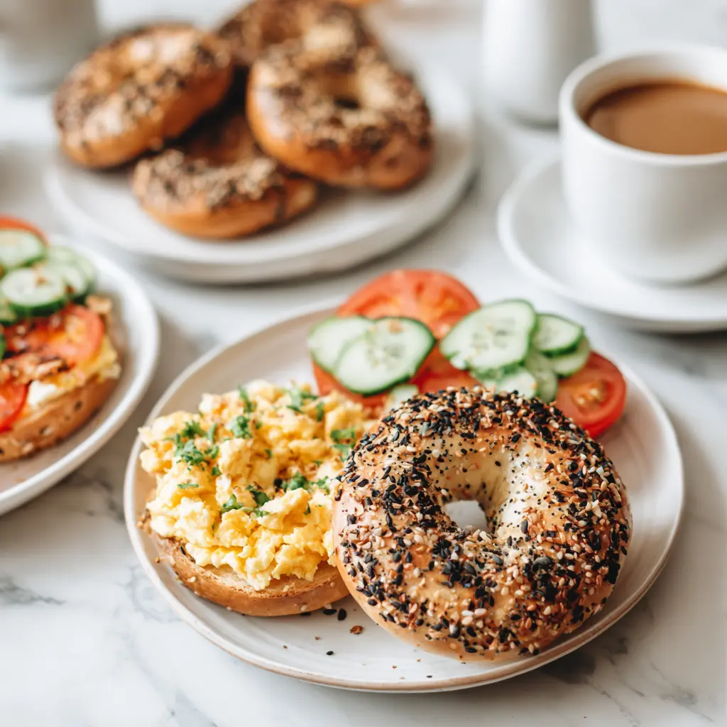 The perfect Everything bagels recipe