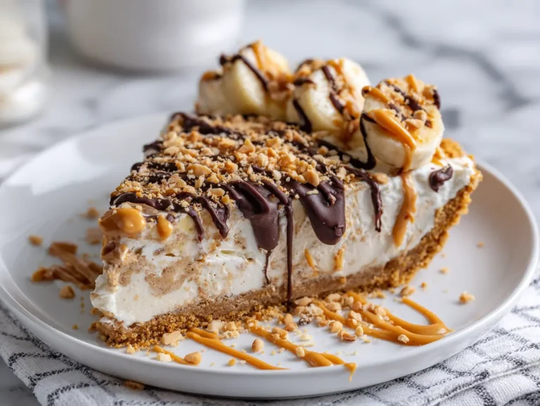 Peanut Butter Banana Pie