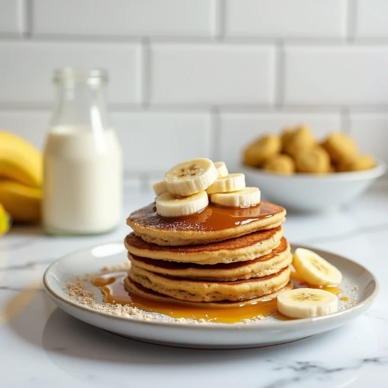 banana protein pancakes