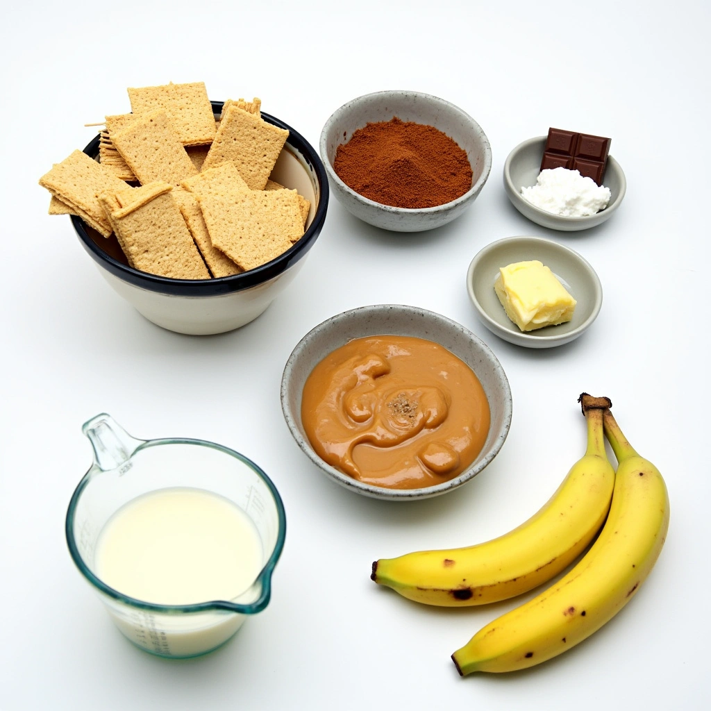 Banoffee Pie ingredients 