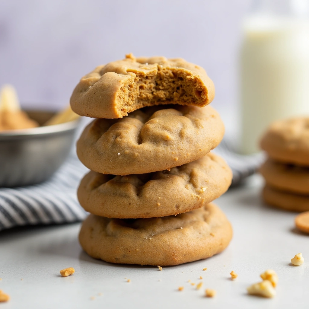 2-Ingredient Peanut Butter Cookies