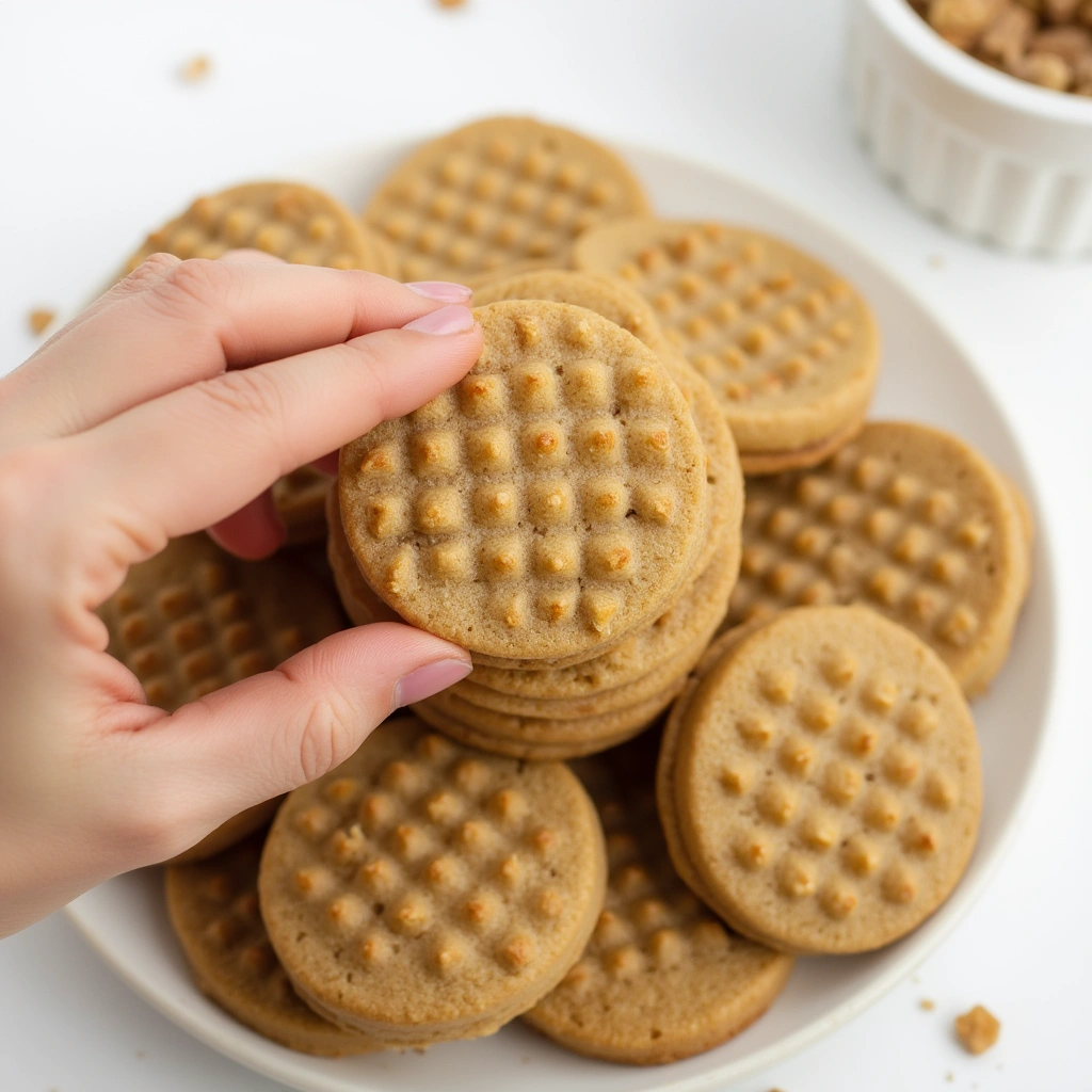  2-Ingredient Peanut Butter Cookies 