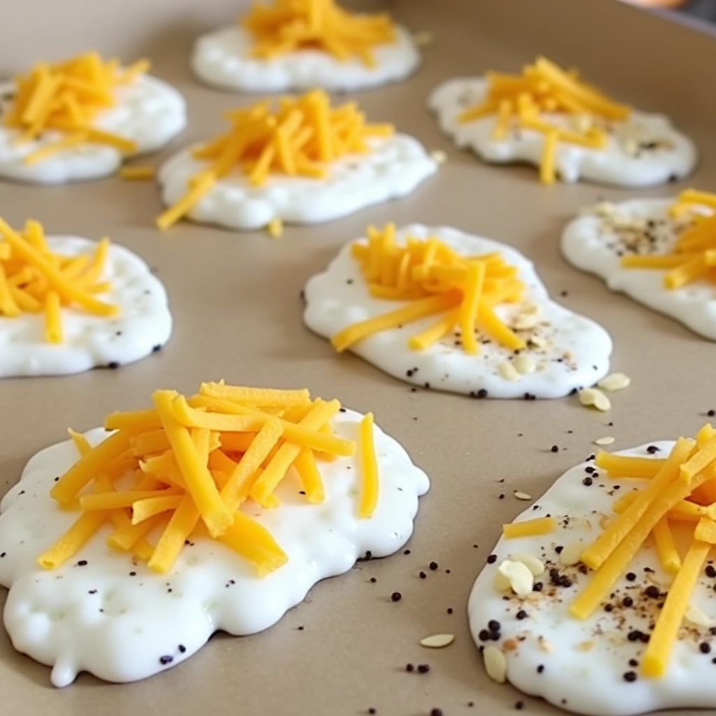 Cottage Cheese Parmesan Chips