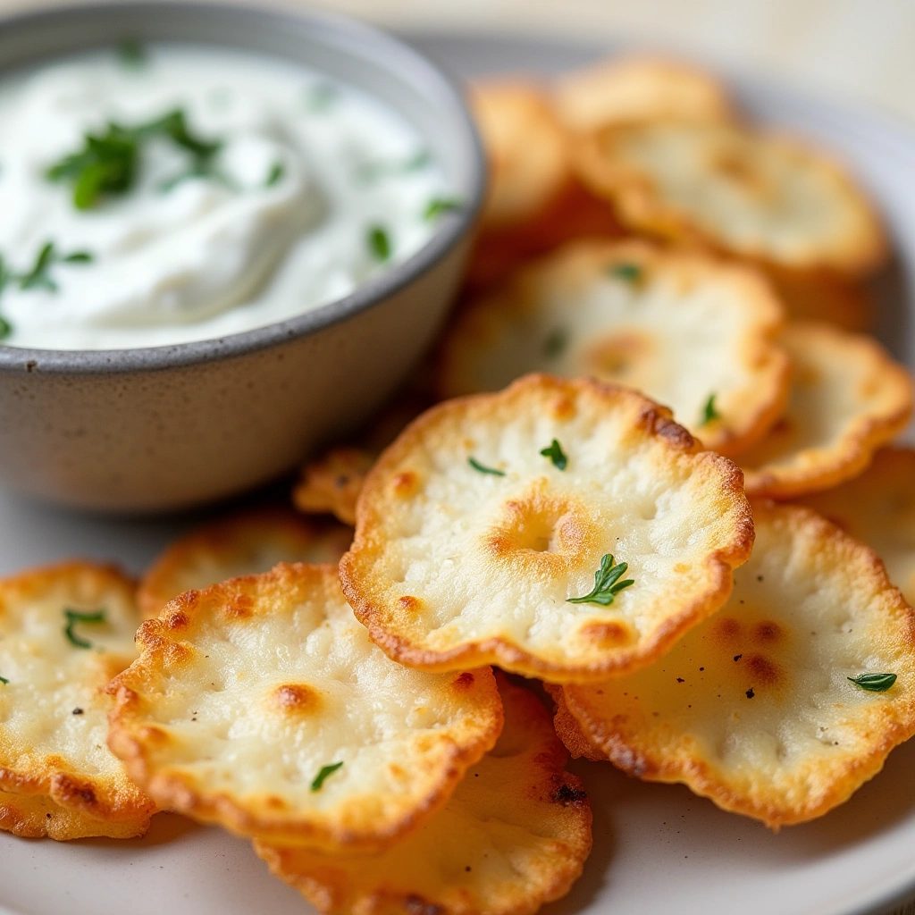 Cottage Cheese Chips