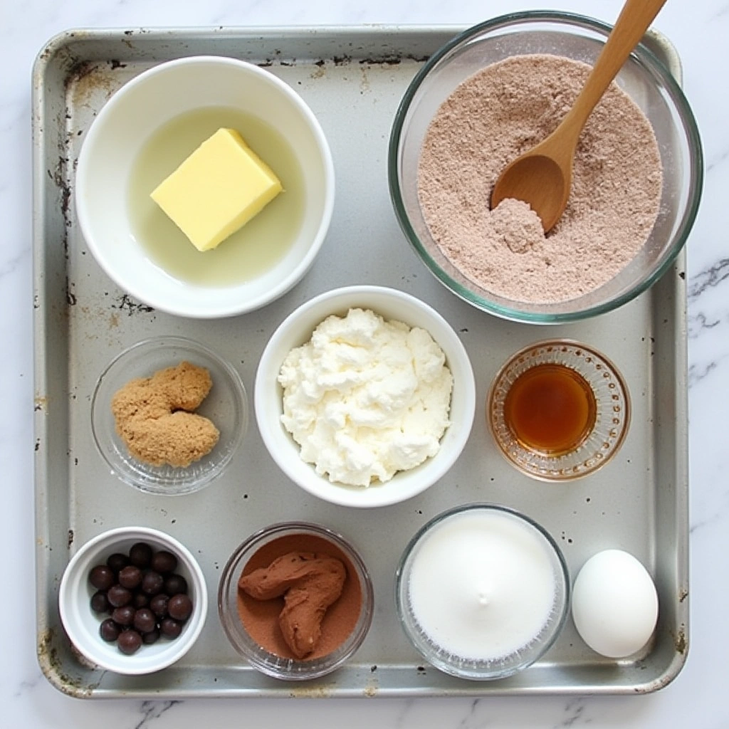 Ingredients of Single Serve Brownie 