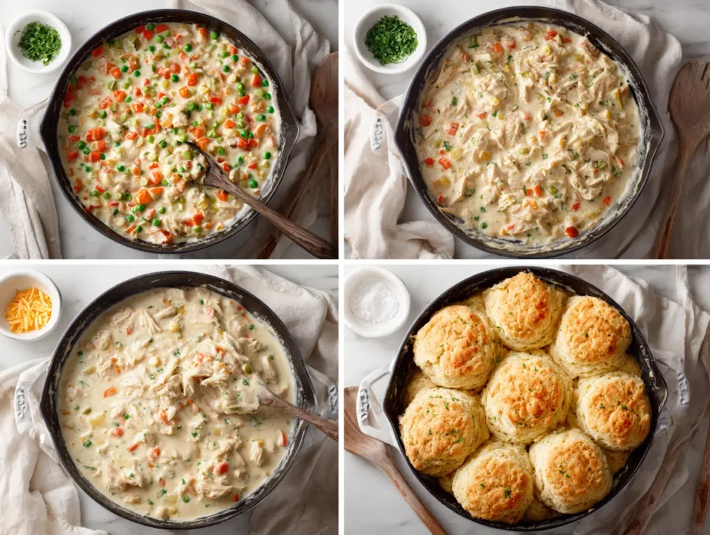 preparing of Cheddar Bay Biscuit mix