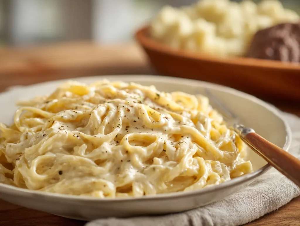 Cottage Cheese Alfredo Sauce