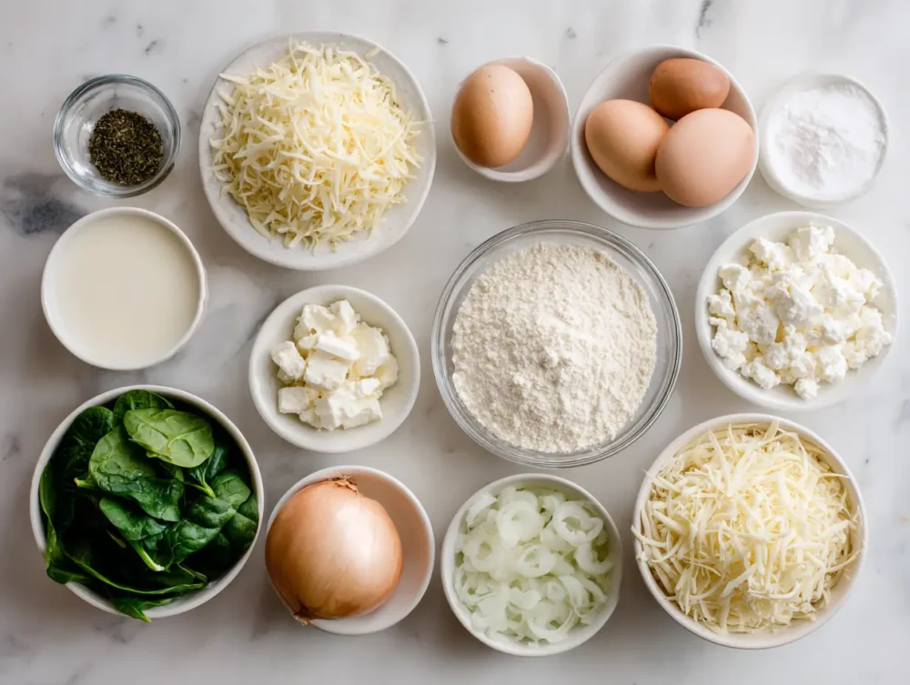 ingredients of Golden-brown air fryer egg bites
