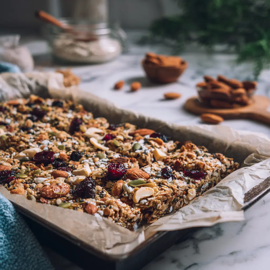Crunchy Granola Bars Recipe