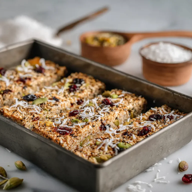 Crunchy Granola Bars Recipe