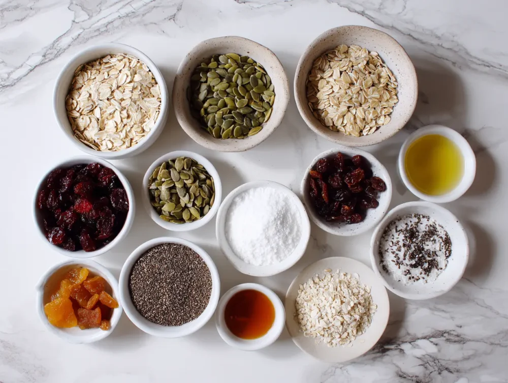ingredients of Nut-Free Granola