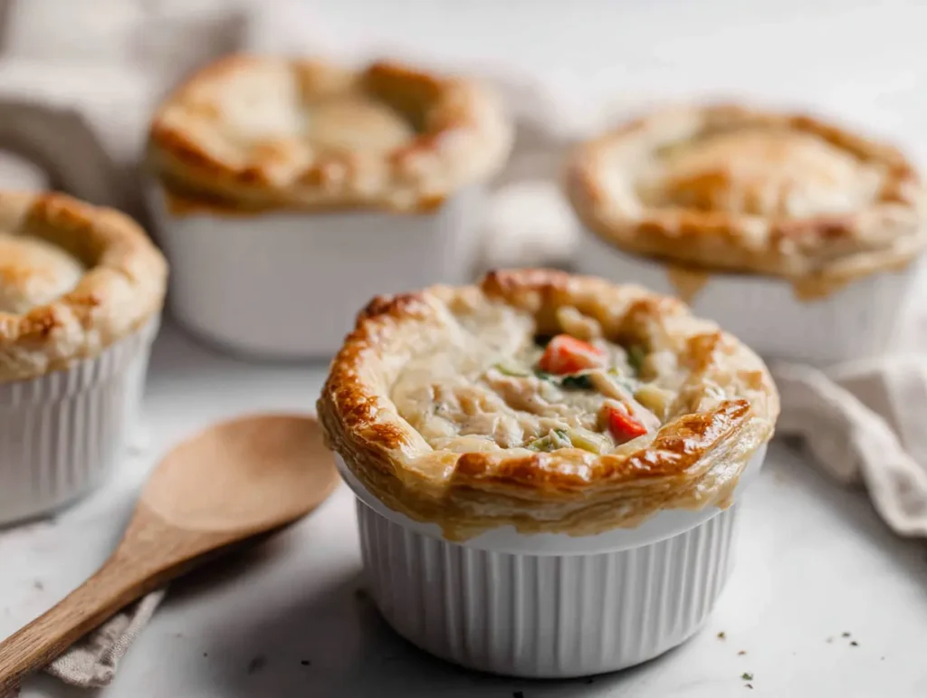 Delicious Mini Chicken Pot Pies with Potatoes Recipe