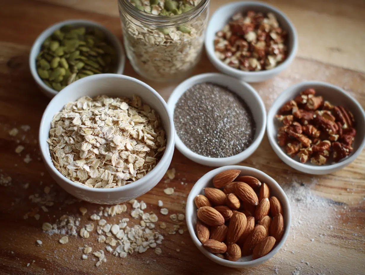 Sugar-Free Protein Granola ingredients 