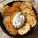 Cottage Cheese Parmesan Chips