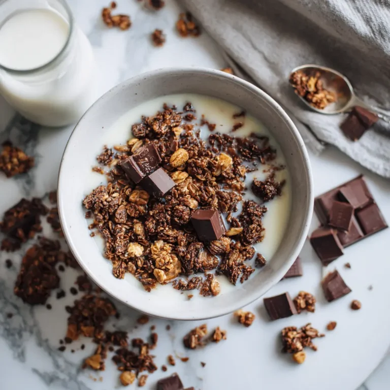 Chocolate Protein Granola