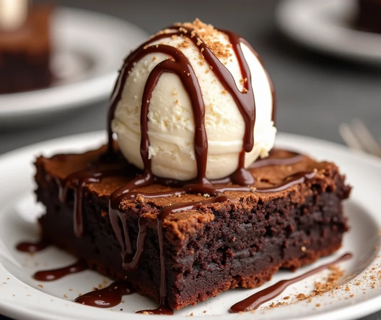 brownie a la mode