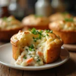 Mini Chicken Pot Pies with Potatoes