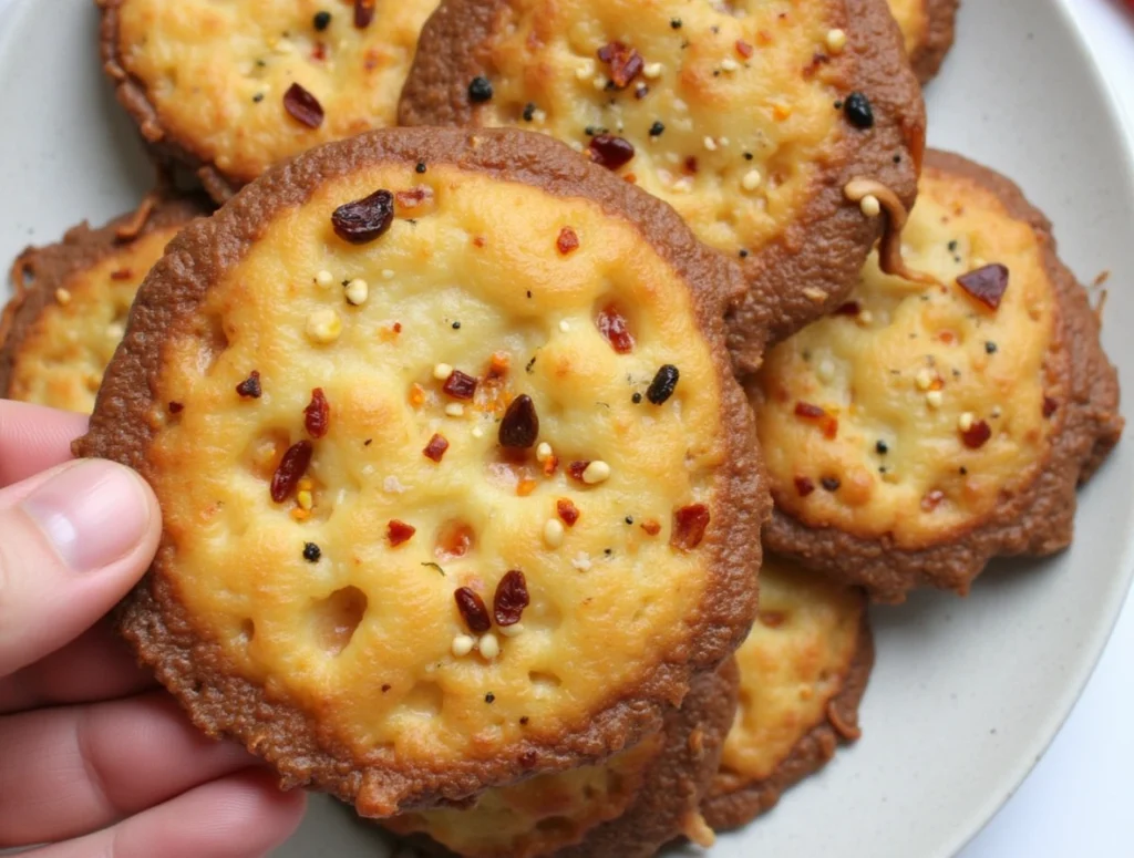 Crispy Cottage Cheese Chips in the Air Fryer