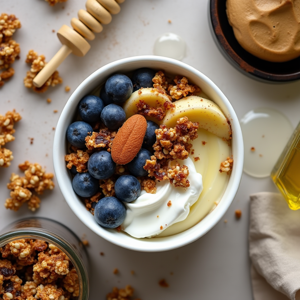 peanut butter protein granola