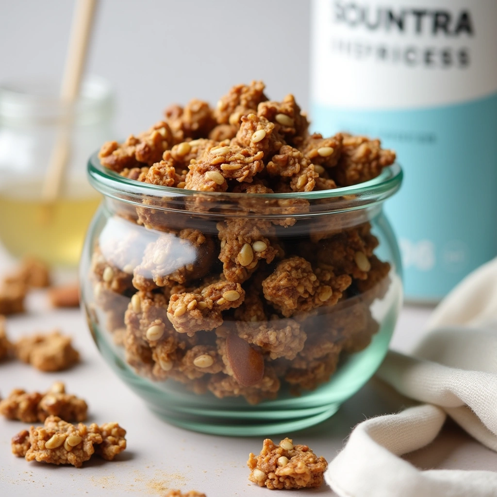 peanut butter protein granola