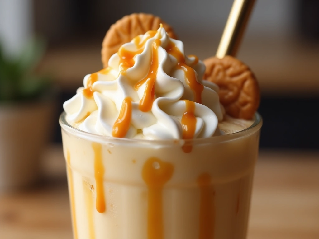 Boozy banana pudding milkshake is the perfect adult dessert treat